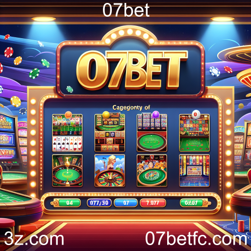 Descubra a Categoria Jogos da 07bet